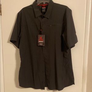 Gerry Weber Men's Charcoal Button Down Shirt